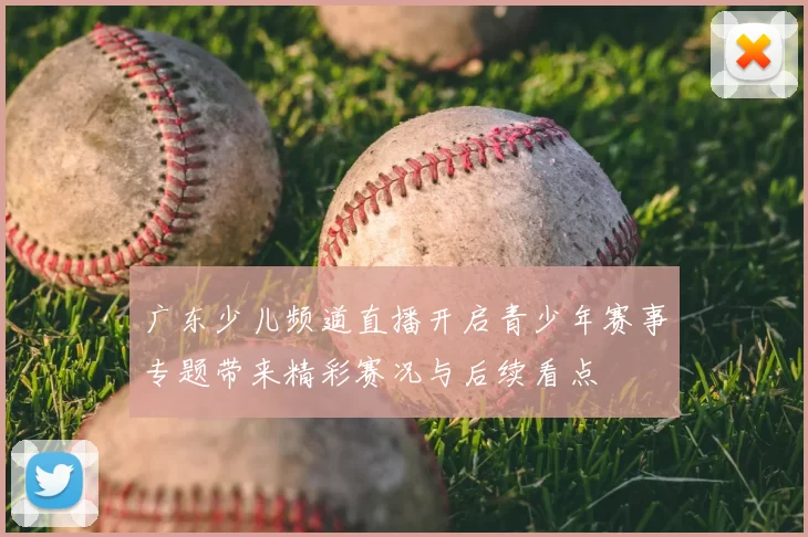 广东少儿频道直播开启青少年赛事专题带来精彩赛况与后续看点